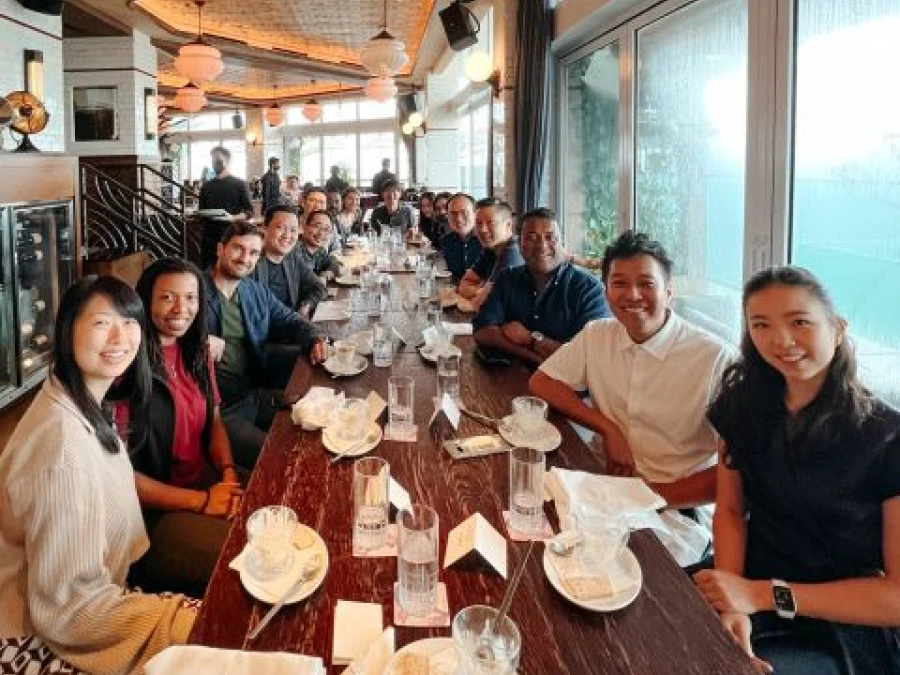 Chain Debrief intimate dinner with blockchain industry leaders